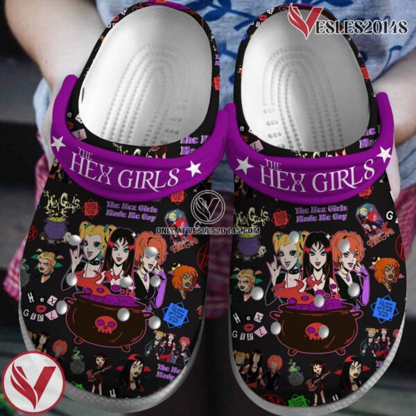 The Hex Girls Music Crocs Crocband Clogs Shoes, Unique Gifts For Fans Style 2 - Vesles2014S