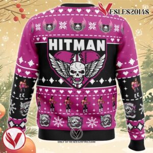 The Hitman Bret Hart Wrestler Ugly Christmas Sweater, Unique Christmas Gift For Fans - Vesles2014S 1