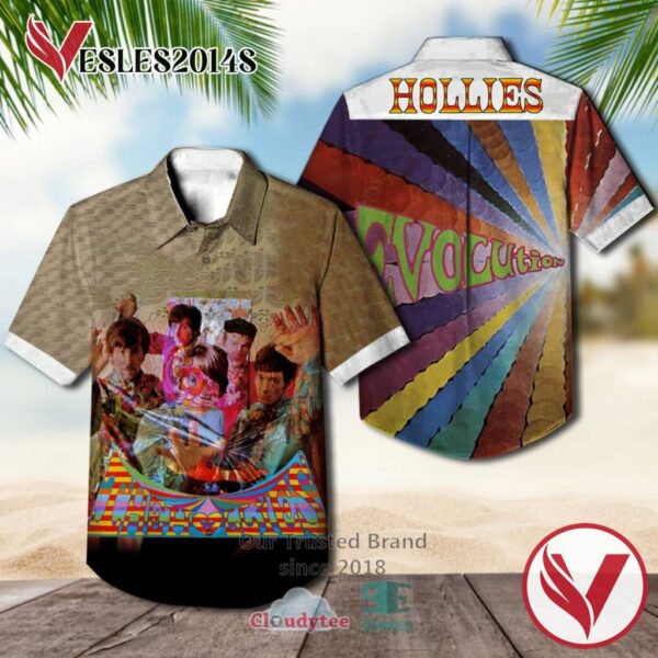 The Hollies Evolution Casual Hawaiian Shirt, Best Gifts For Summer Vesles2014S 1