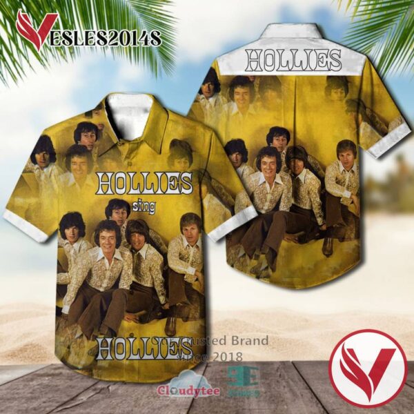 The Hollies Hollies Sing Hollies Casual Hawaiian Shirt, Best Gifts For Summer Vesles2014S