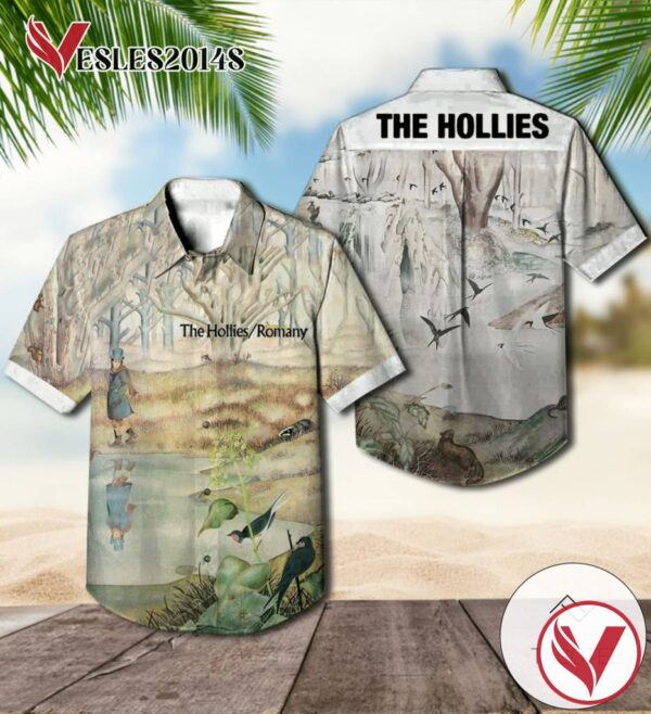 The Hollies Romany Album Cover Hawaiian Shirt, Best Gift For Music Lovers Vesles2014S