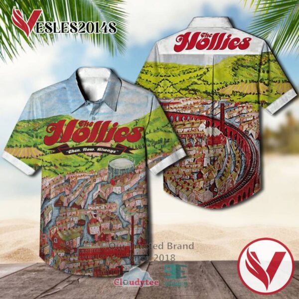 The Hollies Then, Now, Always Casual Hawaiian Shirt, Best Gifts For Summer Vesles2014S 1