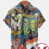The Horror The Fright Monster Movie Halloween Hawaiian Shirt, Unique Gifts For Friends - Vesles2014S 1