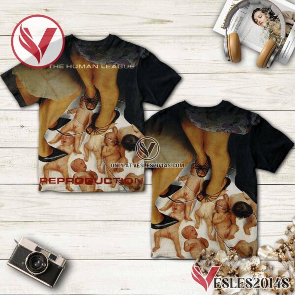 The Human League Reproduction Album Cover Shirt, Unique Gifts For Music Lovers - Vesles2014S