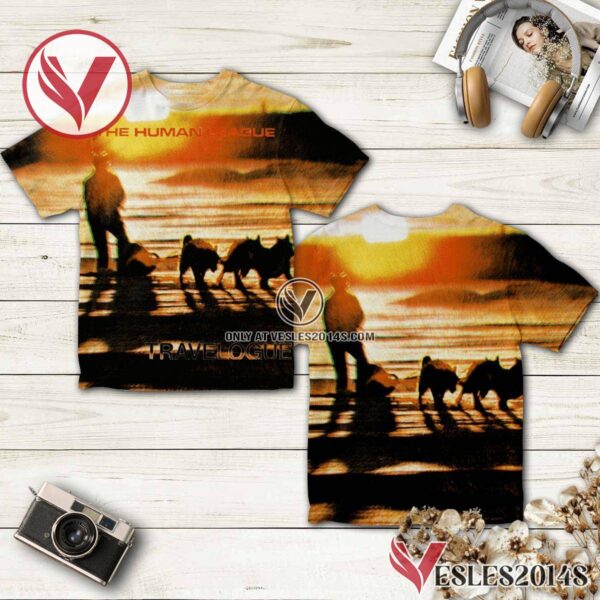 The Human League Travelogue Album Cover Shirt, Unique Gifts For Music Lovers - Vesles2014S