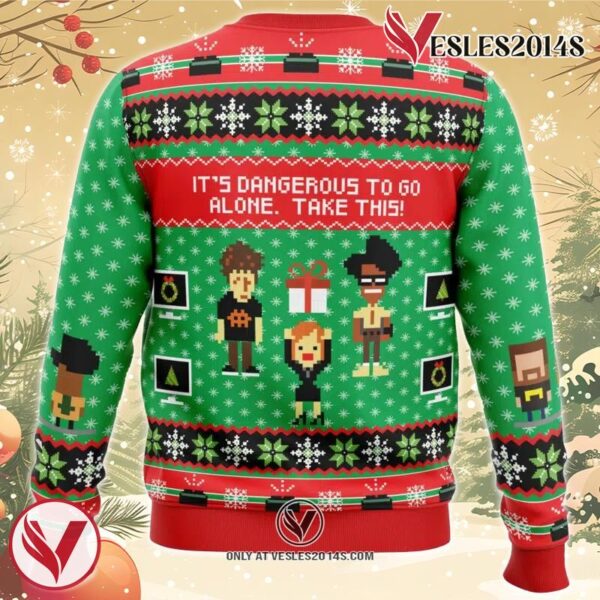 The IT Crowd Ugly Christmas Sweater, Unique Christmas Gift For Fans - Vesles2014S 1