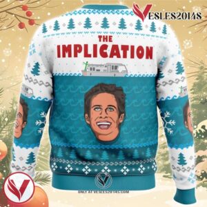 The Implication Always Sunny in Philadelphia Ugly Christmas Sweater, Unique Christmas Gift For Fans - Vesles2014S 1