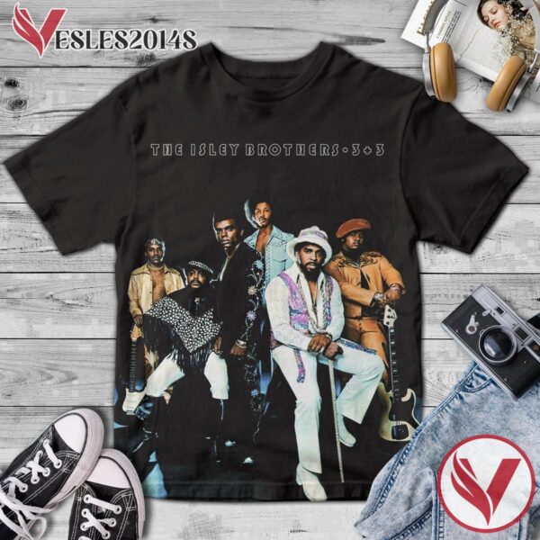 The Isley Brothers 3 + 3 Album Cover Shirt, Perfect Gifts For Music Lovers - Vesles2014S