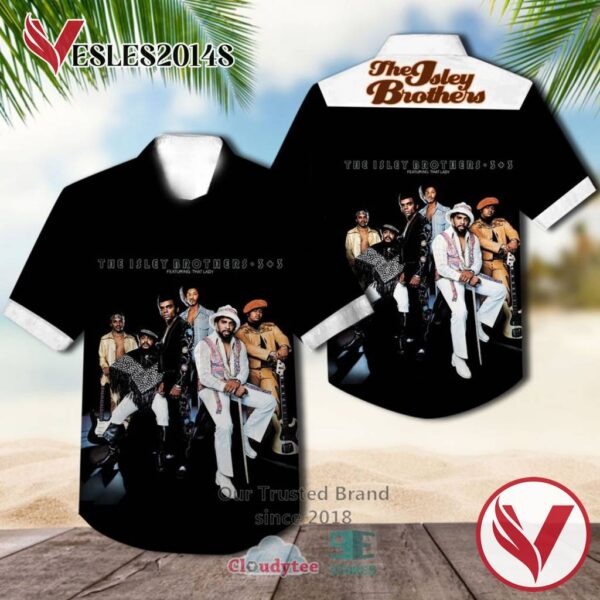 The Isley Brothers 3 + 3 Hawaiian Casual Shirt, Best Gifts For Summer Vesles2014S 1
