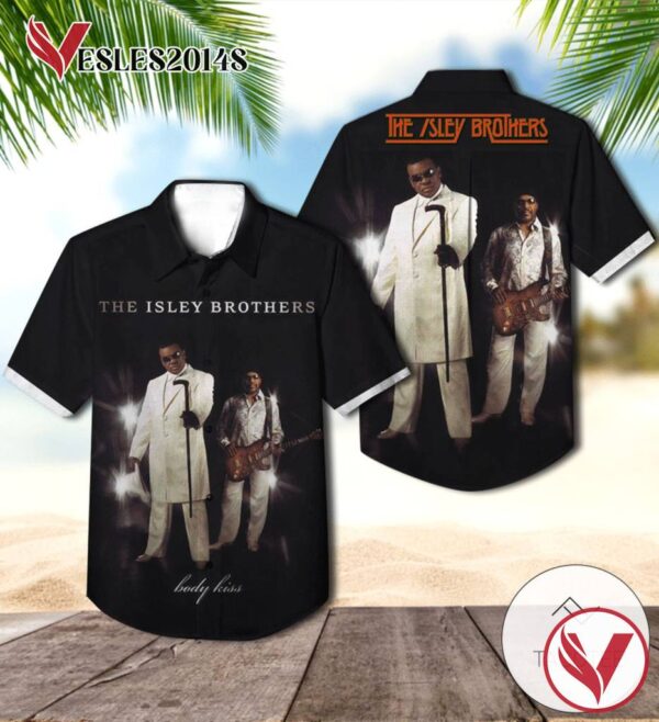 The Isley Brothers Body Kiss Album Cover Hawaiian Shirt, Best Gift For Music Lovers Vesles2014S
