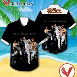 The Isley Brothers Featuring That Lady 3 + 3 Album Cover Hawaiian Shirt, Unique Gifts For Music Lovers - Vesles2014S