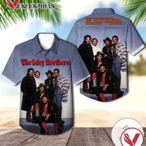 The Isley Brothers Go All The Way Album Cover Hawaiian Shirt, Best Gift For Music Lovers Vesles2014S