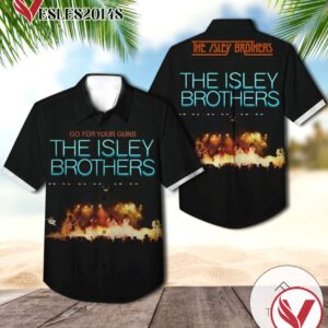 The Isley Brothers Go For Your Guns Album Cover Hawaiian Shirt, Best Gift For Music Lovers Vesles2014S