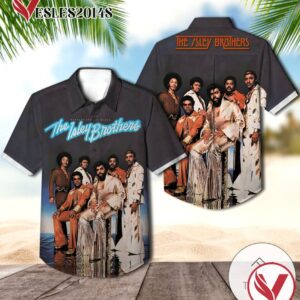 The Isley Brothers Harvest For The World Album Cover Hawaiian Shirt, Best Gift For Music Lovers Vesles2014S
