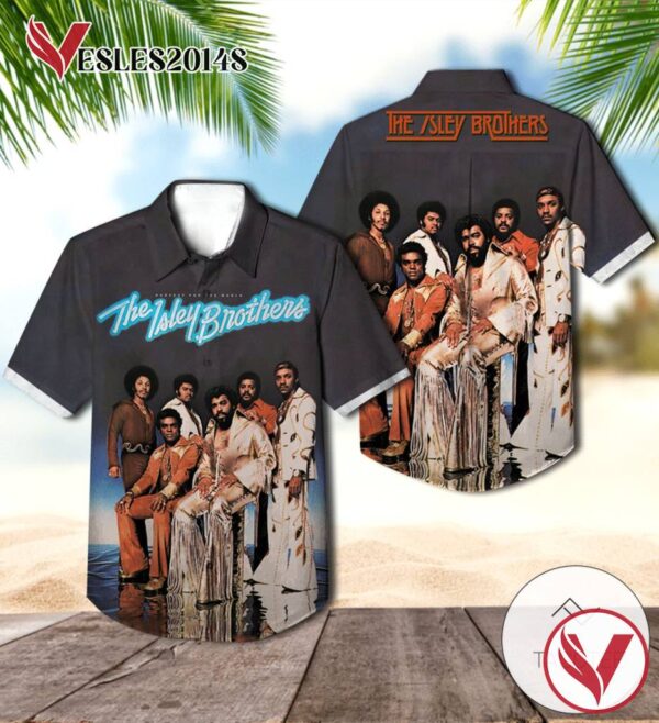 The Isley Brothers Harvest For The World Album Cover Hawaiian Shirt, Best Gift For Music Lovers Vesles2014S