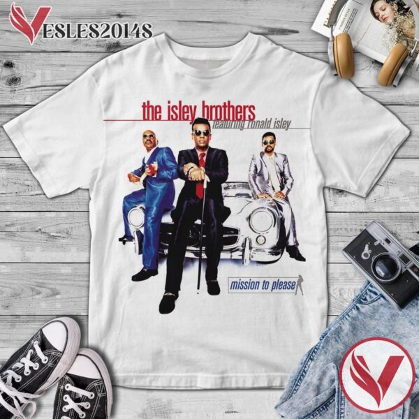 The Isley Brothers Mission To Please Album Cover Shirt, Perfect Gifts For Music Lovers - Vesles2014S