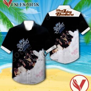 The Isley Brothers The Heat Is On Album Cover Hawaiian Shirt, Unique Gifts For Music Lovers - Vesles2014S