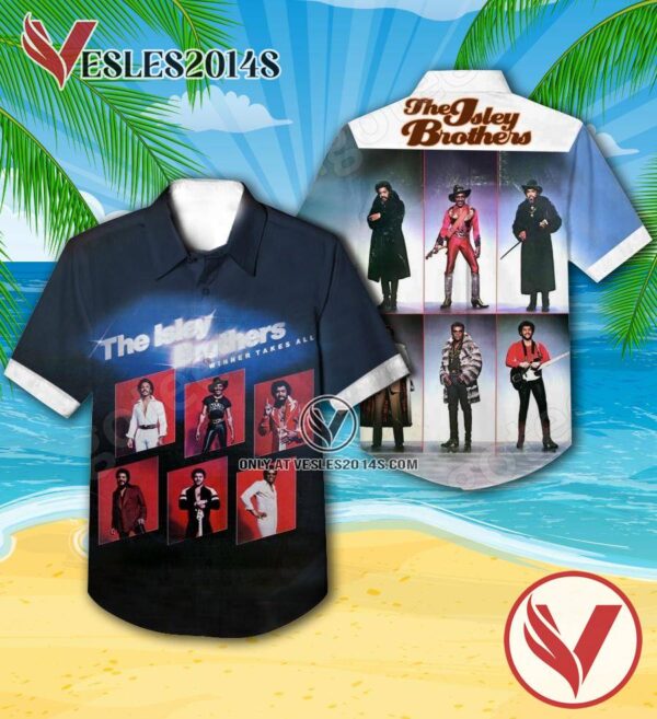 The Isley Brothers Winner Takes All Album Cover Hawaiian Shirt, Unique Gifts For Music Lovers - Vesles2014S