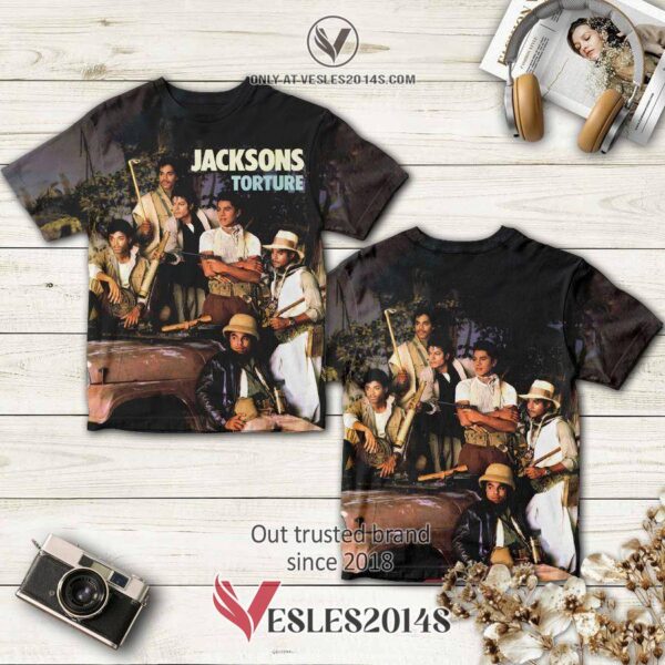The Jackson 5 Band Torture Album 3D T-Shirt, Perfect Gifts For Music Lovers - Vesles2014S