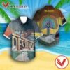 The Jackson 5 Destiny Album Cover Hawaiian Shirt, Unique Gifts For Music Lovers - Vesles2014S