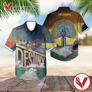 The Jackson 5 Destiny Hawaiian Casual Shirt, Best Gifts For Summer Vesles2014S