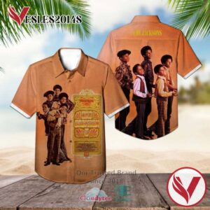 The Jackson 5 Diana Ross Presents The Jackson 5 Hawaiian Casual Shirt, Best Gifts For Summer Vesles2014S