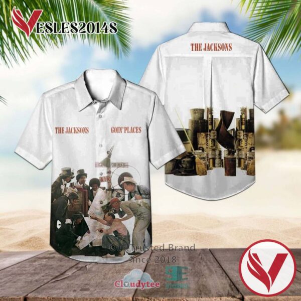 The Jackson 5 Goin' Places Hawaiian Casual Shirt, Best Gifts For Summer Vesles2014S