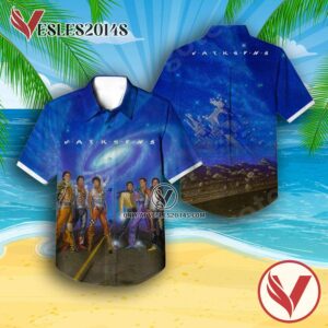 The Jackson 5 Victory Album Cover Hawaiian Shirt, Unique Gifts For Music Lovers - Vesles2014S