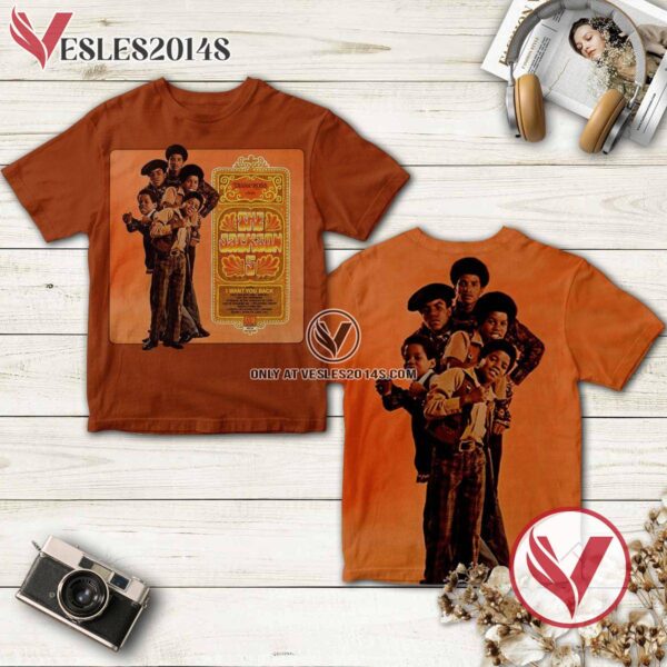 The Jacksons 5 Diana Ross Presents The Jackson 5 Album Cover Shirt, Unique Gifts For Music Lovers - Vesles2014S