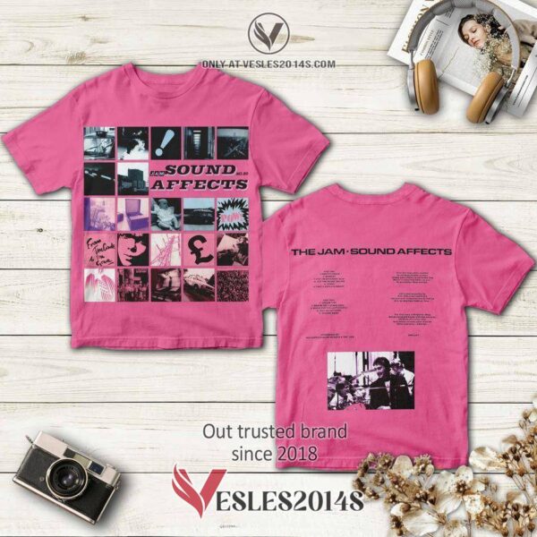 The Jam Band Sound Affects Album 3D T-Shirt, Perfect Gifts For Music Lovers - Vesles2014S