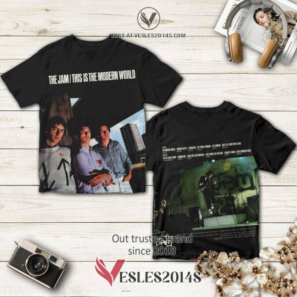 The Jam Band This Is The Modern World Album 3D T-Shirt, Perfect Gifts For Music Lovers - Vesles2014S