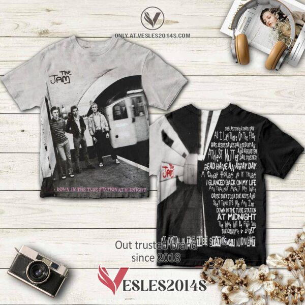 The Jam Down in the Tube Station at Midnight Album 3D Shirt, Perfect Gifts For Music Lovers - Vesles2014S