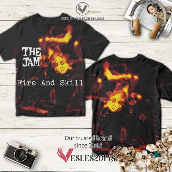 the Jam Fire and Skill Album 3D Shirt, Unique Gifts For Music Lovers - Vesles2014S