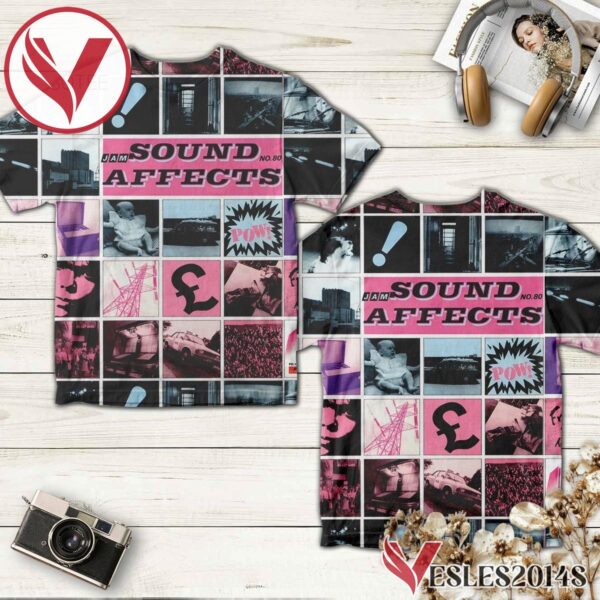 The Jam Sound Affects Album Cover Shirt, Perfect Gifts For Music Lovers - Vesles2014S RCi