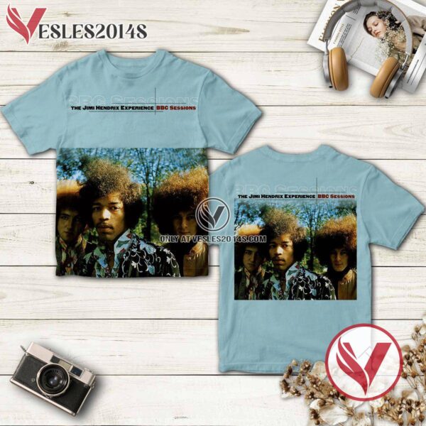 The Jimi Hendrix Experience Bbc Sessions Album Cover Shirt, Unique Gifts For Music Lovers - Vesles2014S