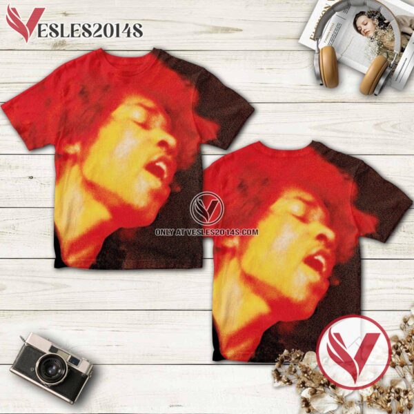 The Jimi Hendrix Experience Electric Ladyland Album Cover Shirt, Unique Gifts For Music Lovers - Vesles2014S