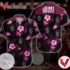 The Jimi Hendrix Experience Hawaiian Graphic Print Short Sleeve Hawaiian Casual Shirt Vesles2014S