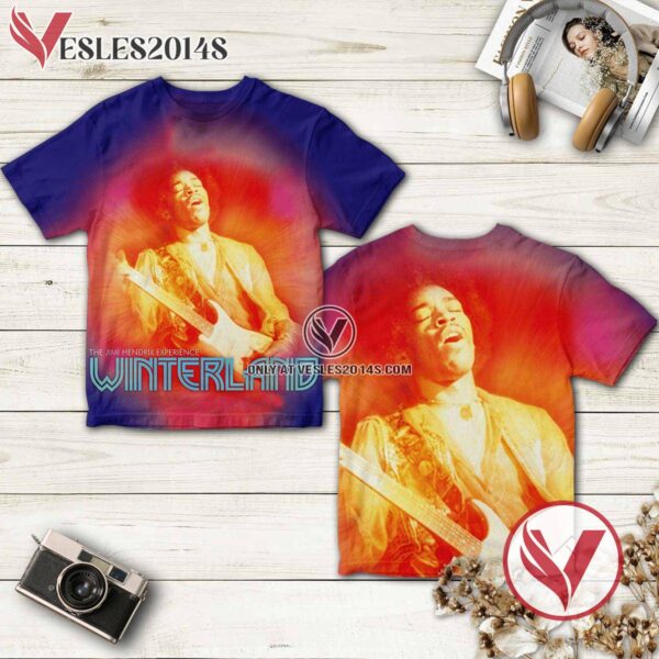 The Jimi Hendrix Experience Winterland Album Cover Shirt, Unique Gifts For Music Lovers - Vesles2014S