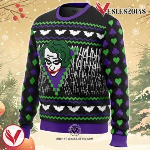 The Joker Ugly Christmas Sweater, Unique Christmas Gift For Fans - Vesles2014S 1