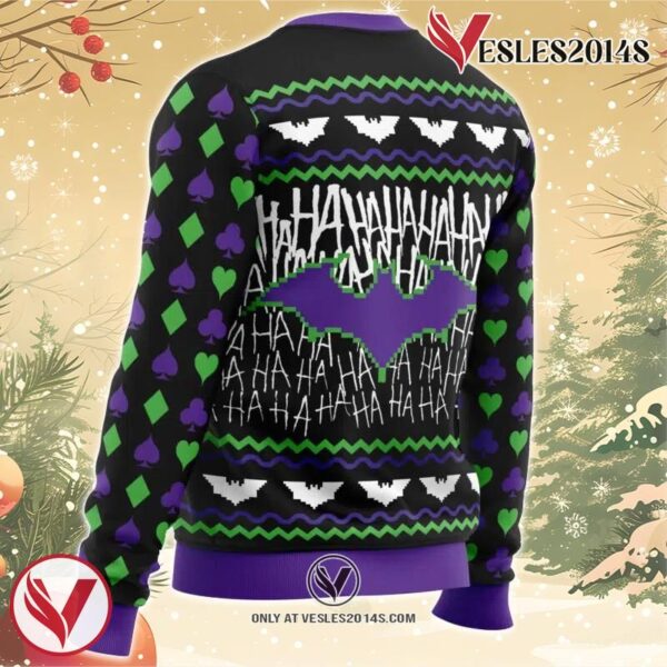 The Joker Ugly Christmas Sweater, Unique Christmas Gift For Fans - Vesles2014S 2