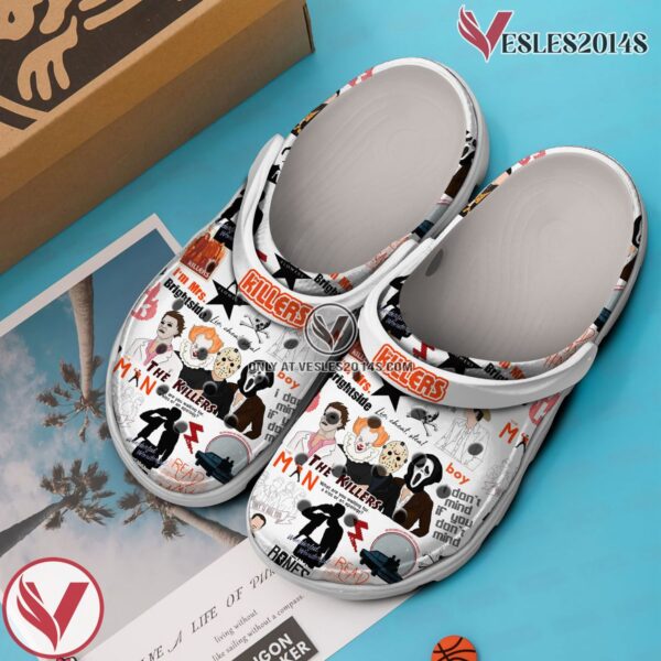 The Killers Music Crocs Crocband Clogs Shoes, Unique Gifts For Fans - Vesles2014S 3