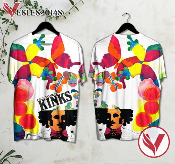 The Kinks Face To Face Album Cover Shirt, Perfect Gifts For Music Lovers - Vesles2014S