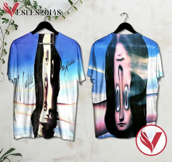 The Kinks Misfits Album Cover Shirt, Perfect Gifts For Music Lovers - Vesles2014S