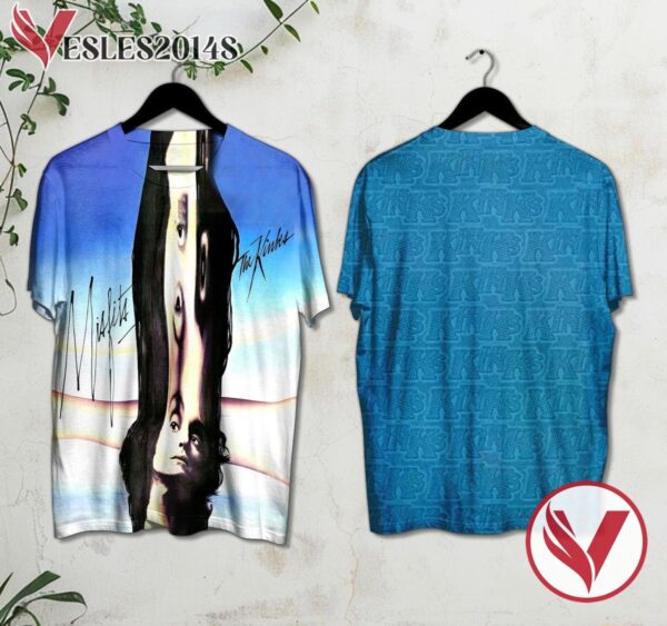 The Kinks Misfits Album Cover Style 2 Shirt, Perfect Gifts For Music Lovers - Vesles2014S