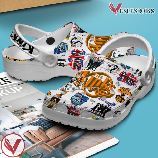 The Kinks Music Crocs Crocband Clogs Shoes, Unique Gifts For Fans Style 2 - Vesles2014S 2