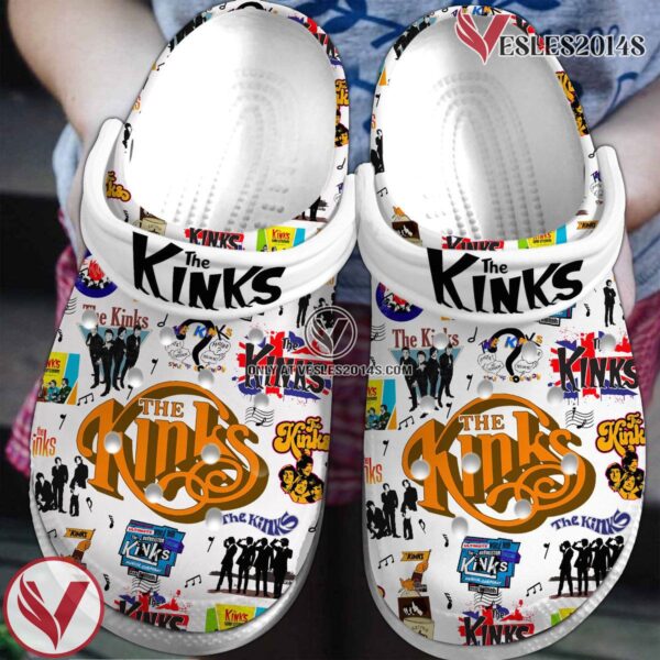 The Kinks Music Crocs Crocband Clogs Shoes, Unique Gifts For Fans Style 2 - Vesles2014S
