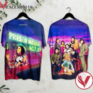 The Kinks Preservation Act 2 Album Cover Shirt, Perfect Gifts For Music Lovers - Vesles2014S