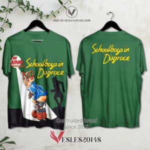 The Kinks Schoolboys in Disgrace Album 3D T-Shirt, Unique Gifts For Music Lovers - Vesles2014S
