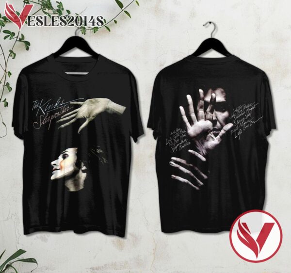 The Kinks Sleepwalker Album Cover Shirt, Perfect Gifts For Music Lovers - Vesles2014S