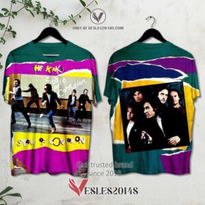The Kinks State of Confusion 2 Album 3D T-Shirt, Unique Gifts For Music Lovers - Vesles2014S